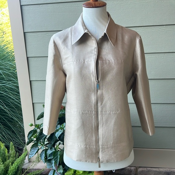 LAFAYETTE 148 Adaya Silk Blend Jacket - Picture 4 of 16